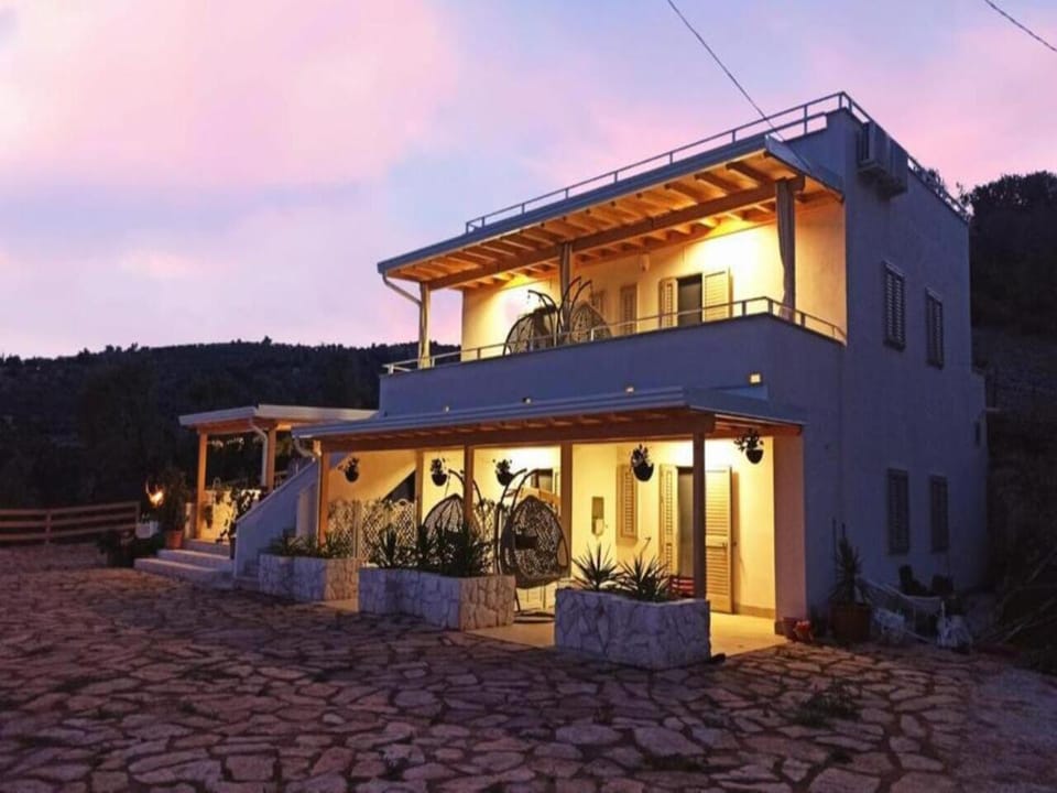 Property building, Sunset