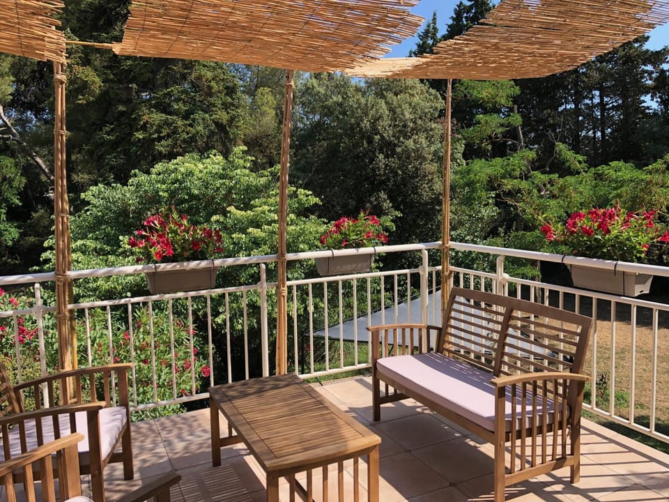 Balcony/Terrace, Garden view
