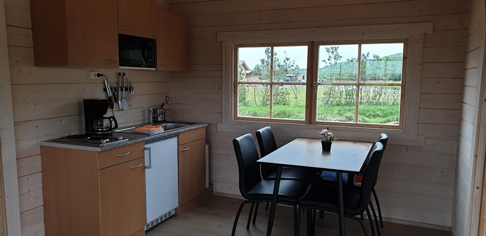 Hvammur 5 with private hot tub House in Iceland