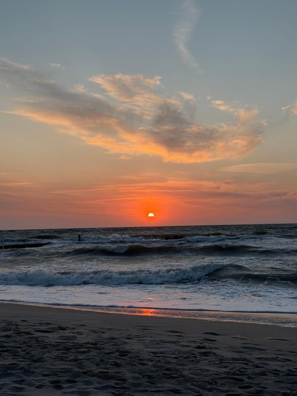 Sea view, Sunset