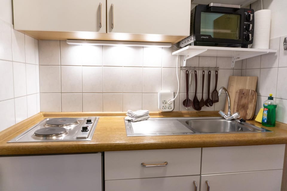 Kitchen or kitchenette, kitchen