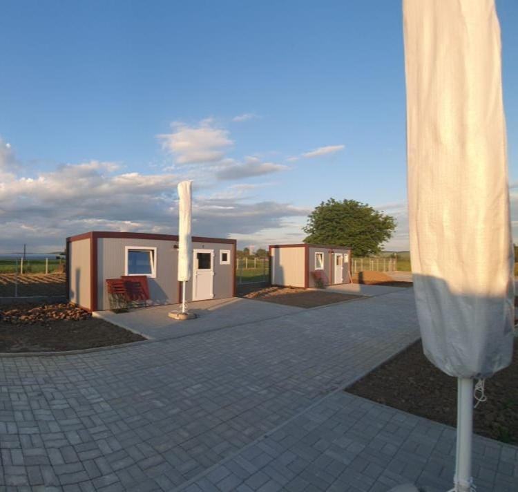 Property building, Sunset