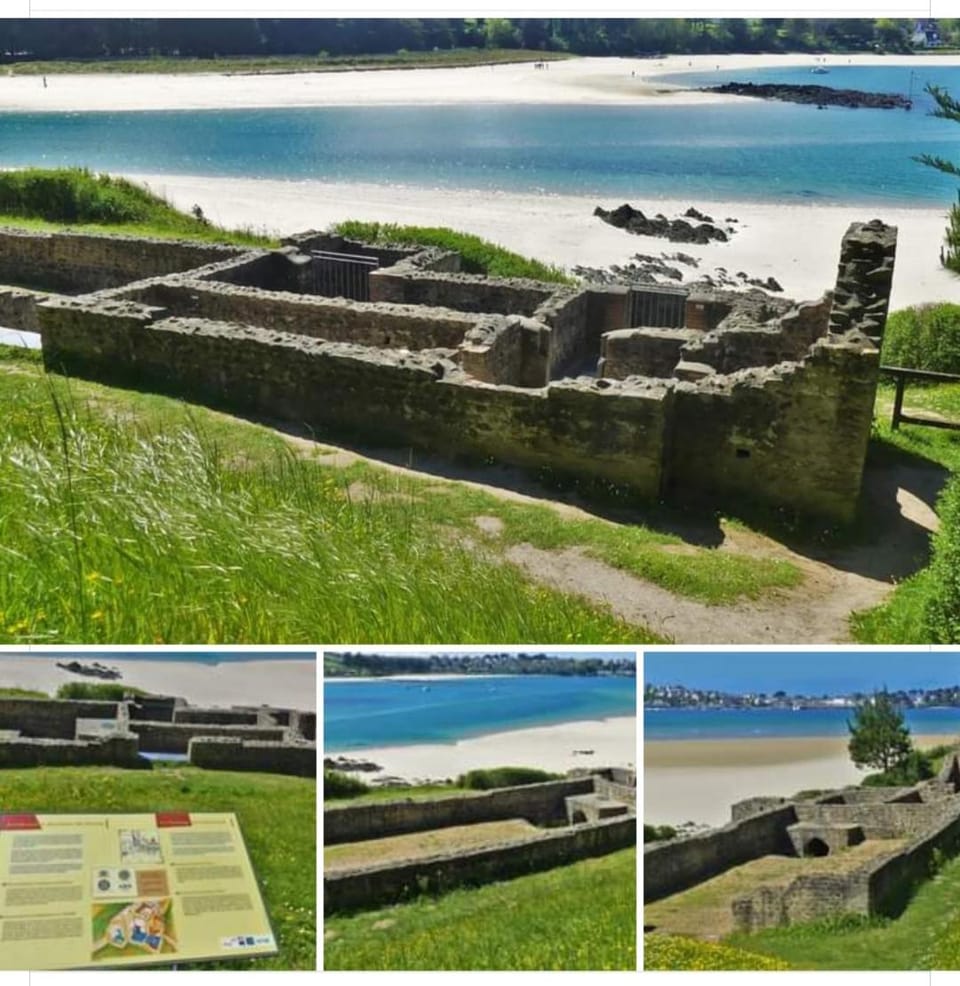 Tente 3 chambres, petit camping familial près des plages Luxury tent in Plestin-les-Grèves