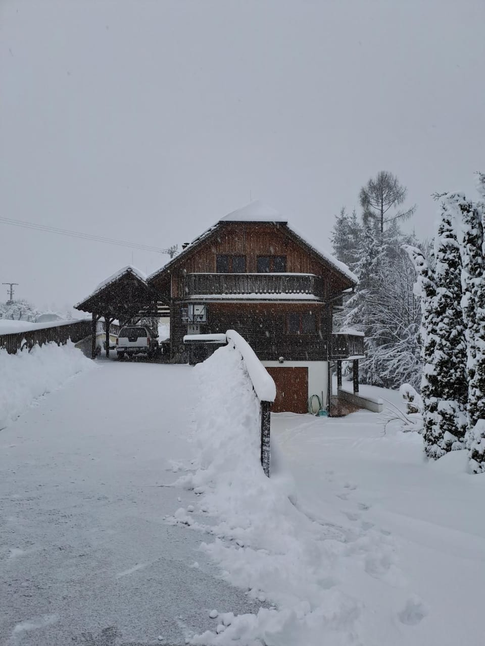 Property building, Winter