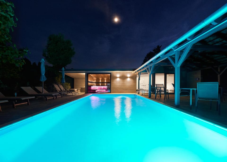 Sauna, Beach, Pool view, Swimming pool