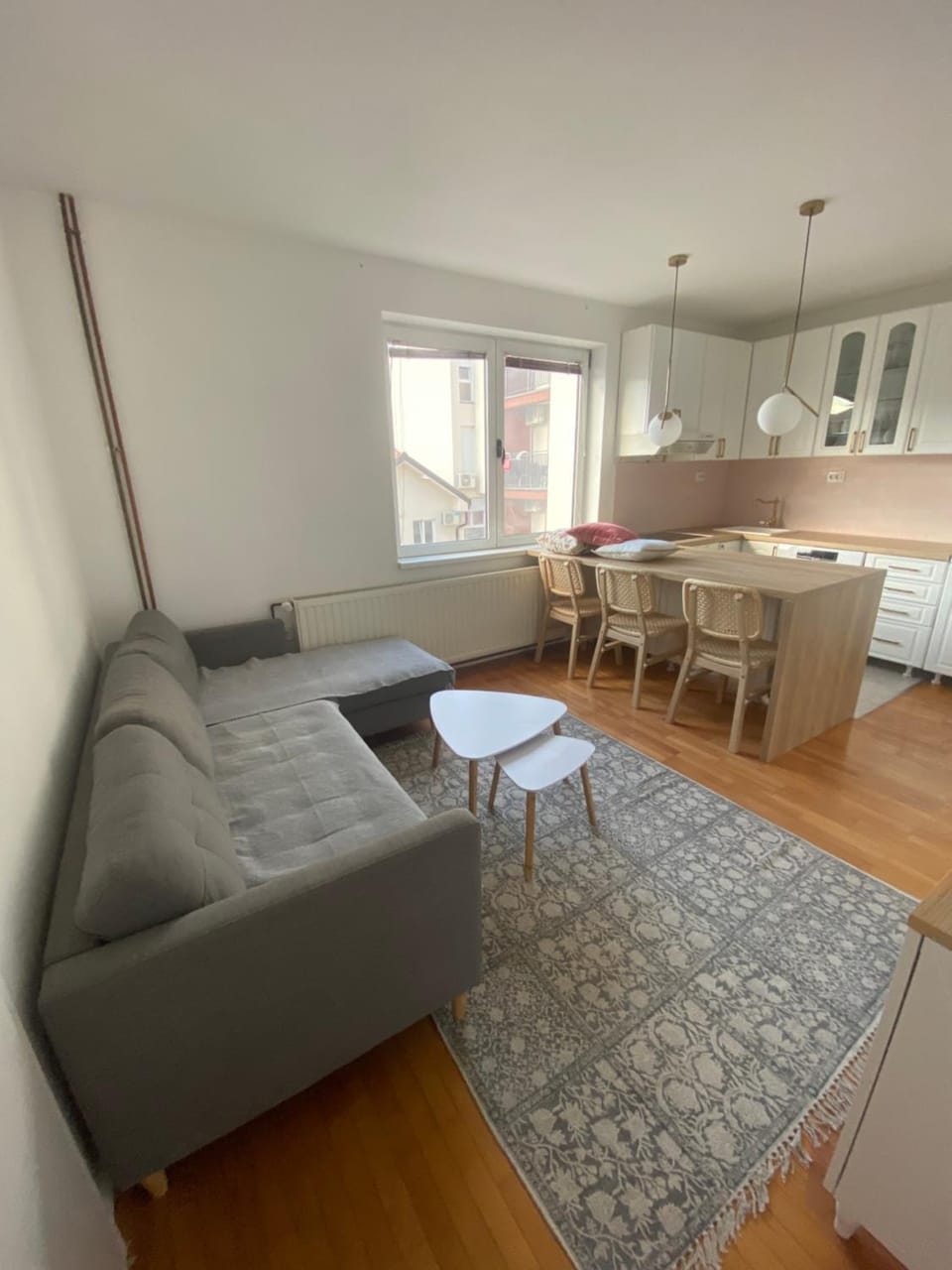Living room, Seating area, Dining area