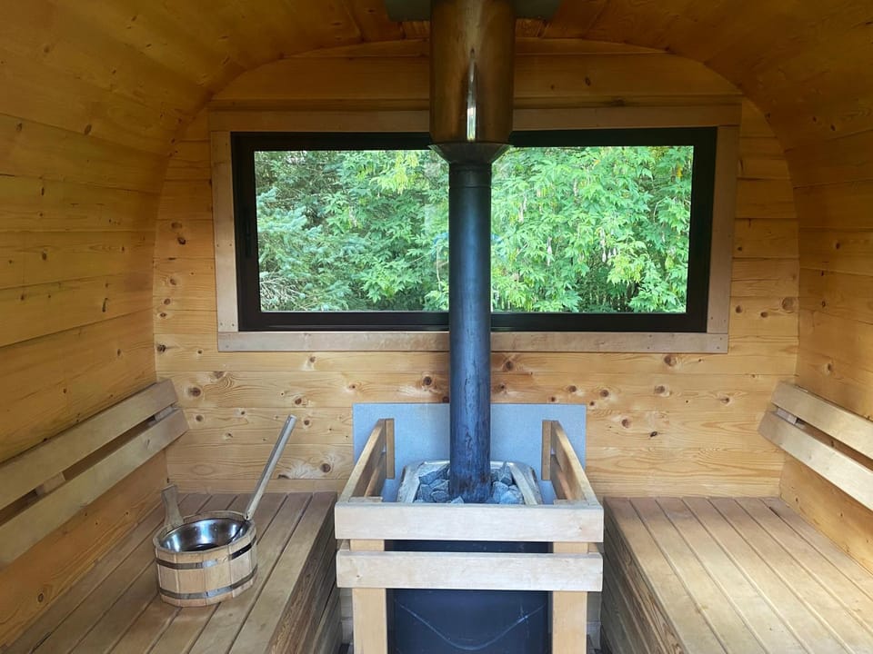 Szeroki Bór oaza w Puszczy z Sauną, Banią i Jacuzzi House in Poland