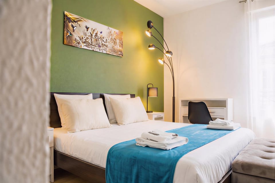 Bed, Night, Bedroom
