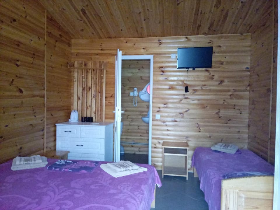 Toilet, Bed, Photo of the whole room, Bedroom