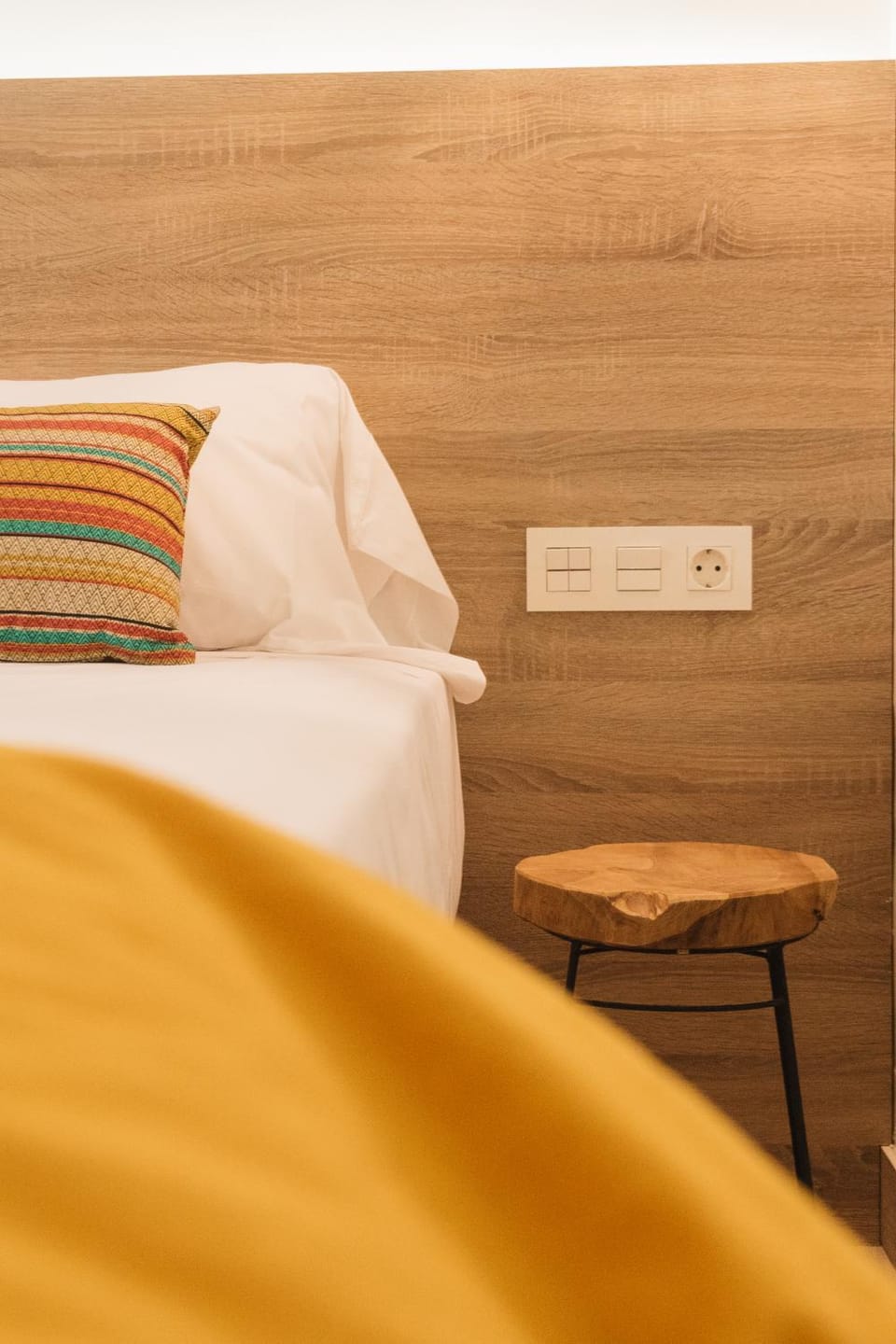 Bed, Decorative detail, Bedroom