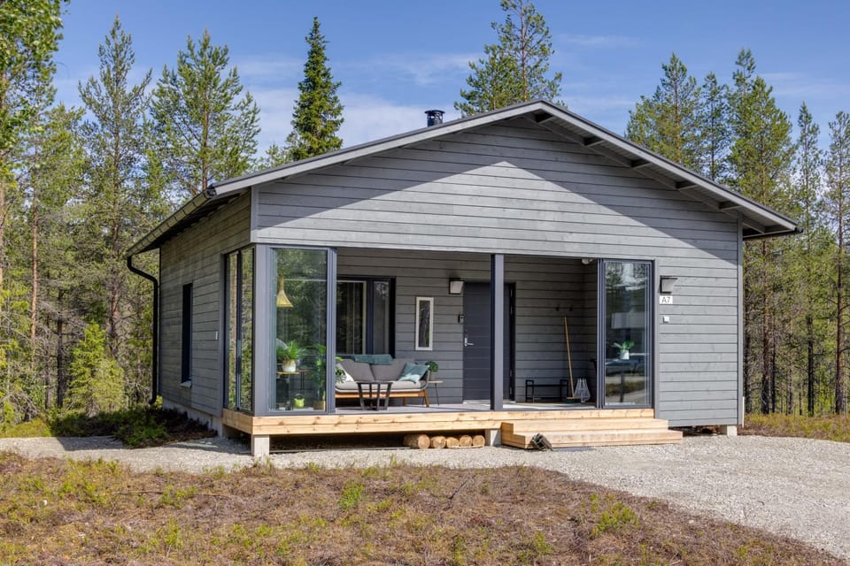 Property building, Patio, Day, Natural landscape, Summer