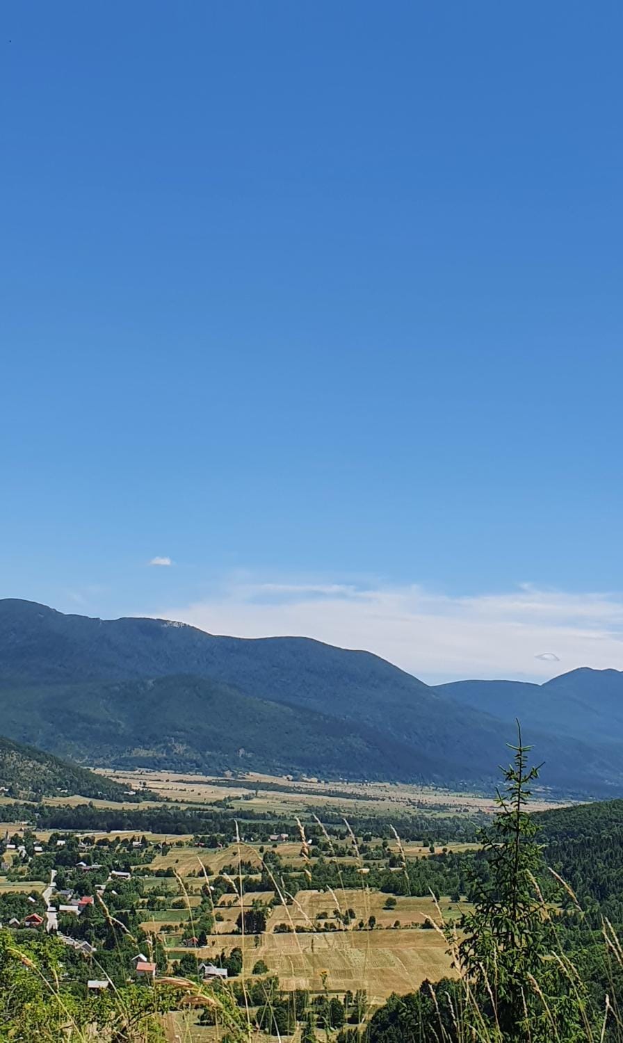 Natural landscape, Mountain view