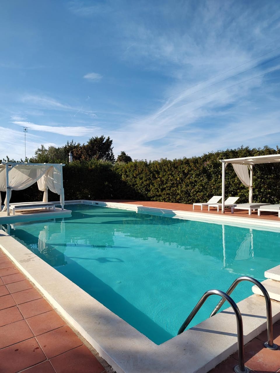 Pool view, Swimming pool, Swimming pool, sunbed