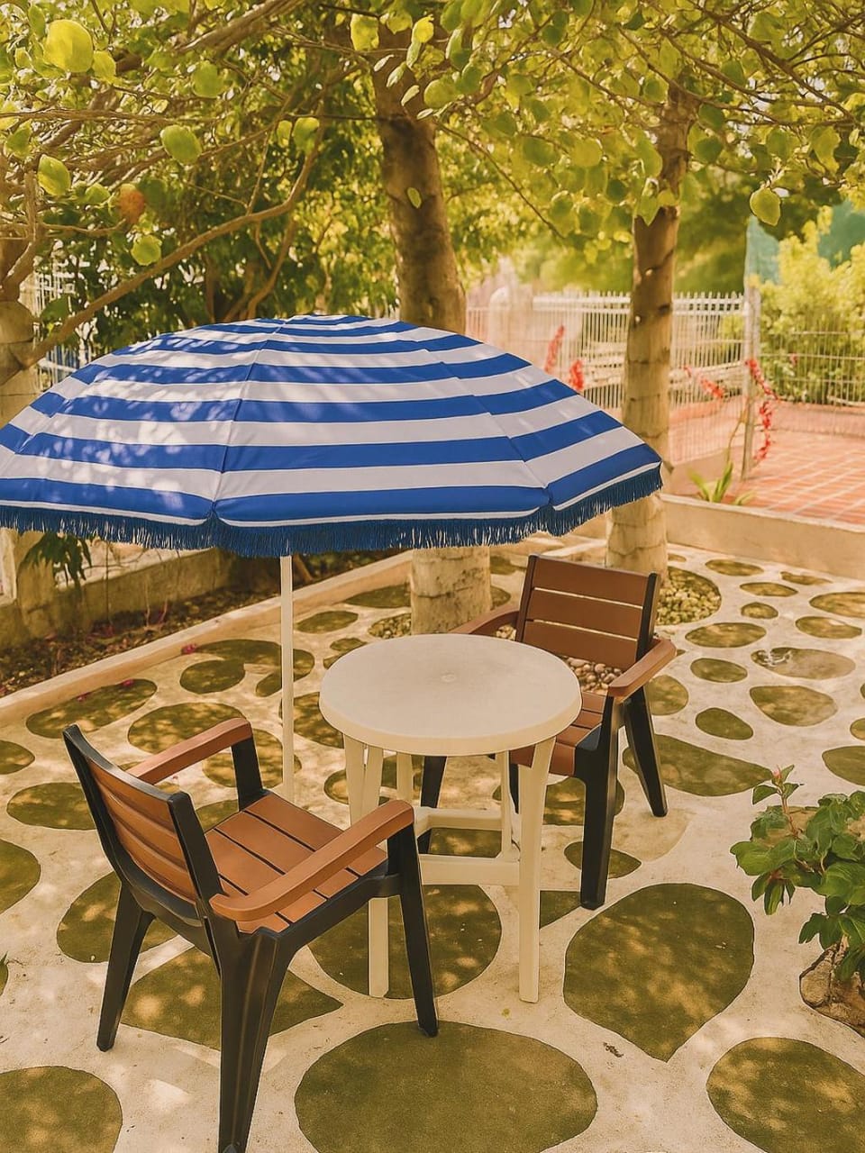 Patio, Garden, Garden view