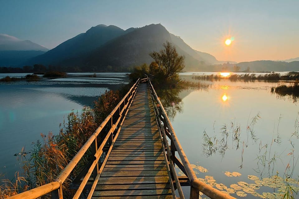 Natural landscape, Lake view