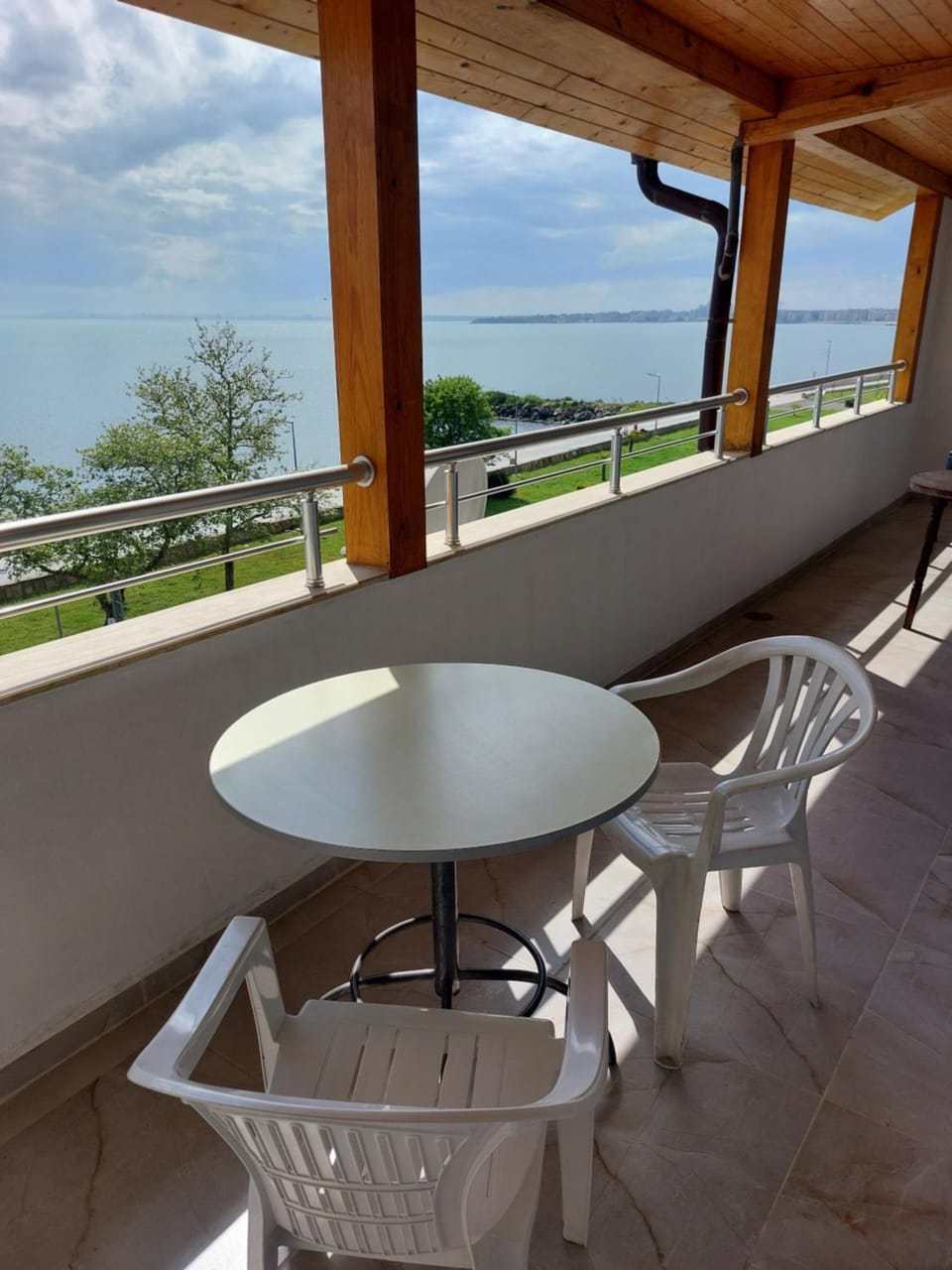 Day, Natural landscape, View (from property/room), Balcony/Terrace, Balcony/Terrace, Seating area, Sea view, Sea view