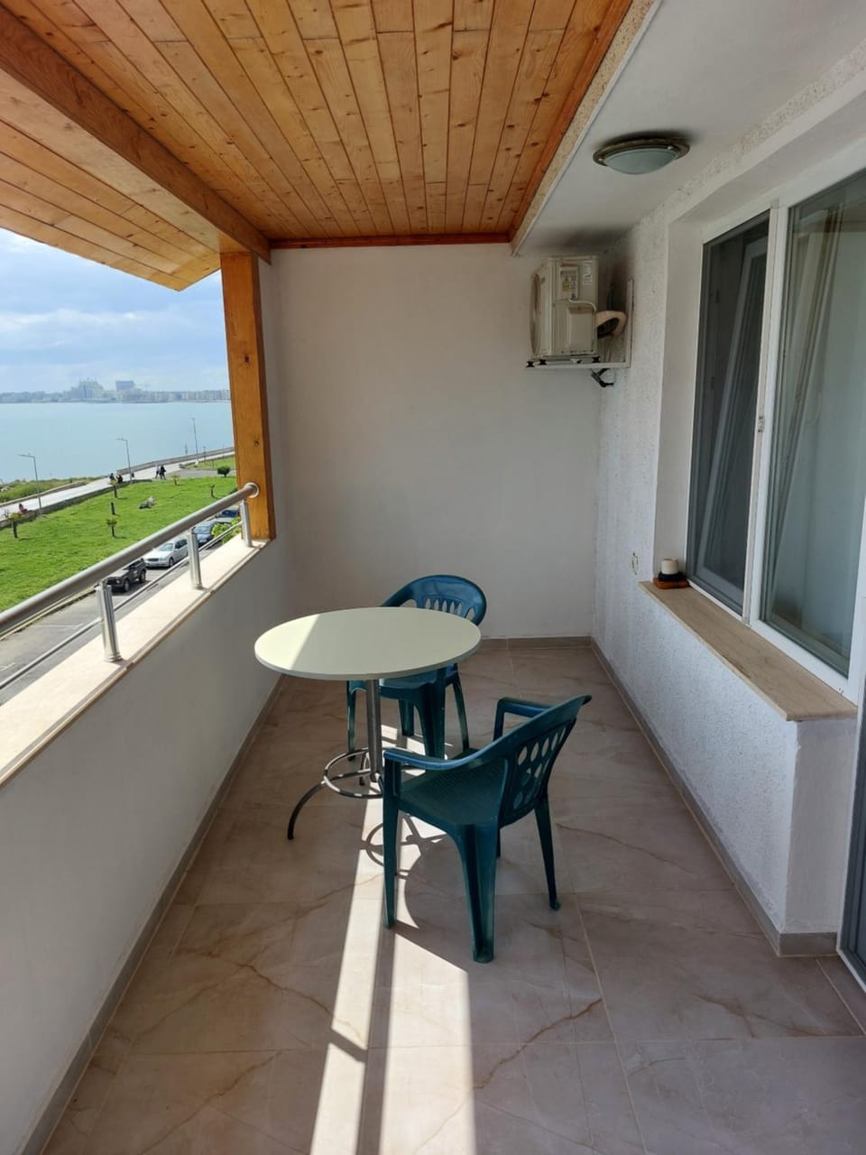 Day, Natural landscape, View (from property/room), Balcony/Terrace, Balcony/Terrace, Seating area, Sea view, Sea view, air conditioner