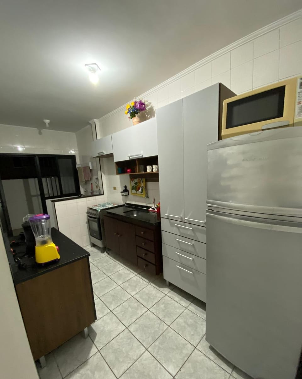 Ap Vila Guilhermina com quintal (Praia Grande) Apartment in Sao Paulo City