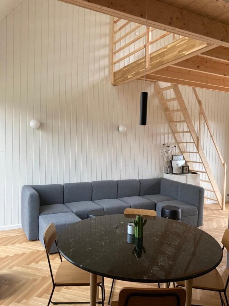Cozy Cottage in Svencelė near Lagoon with Terrace Perfect for Kitesurfers Apartment in Klaipėda County, Lithuania