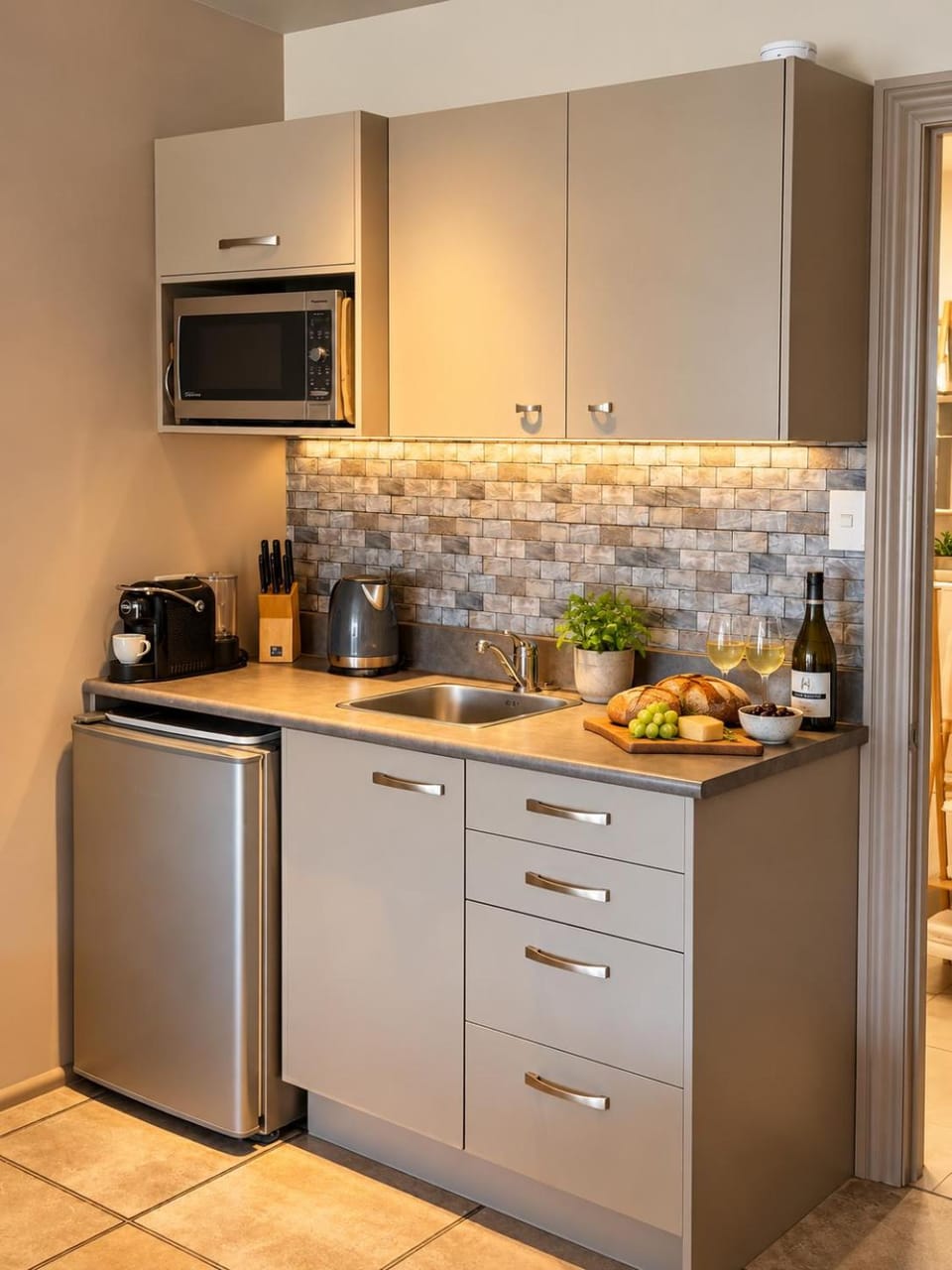 Kitchen or kitchenette
