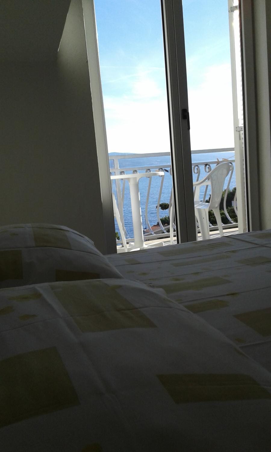 Bed, View (from property/room), Balcony/Terrace, Bedroom, Sea view