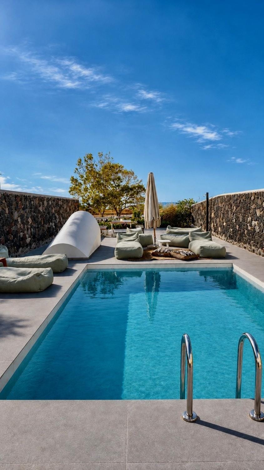 Pool view, Swimming pool