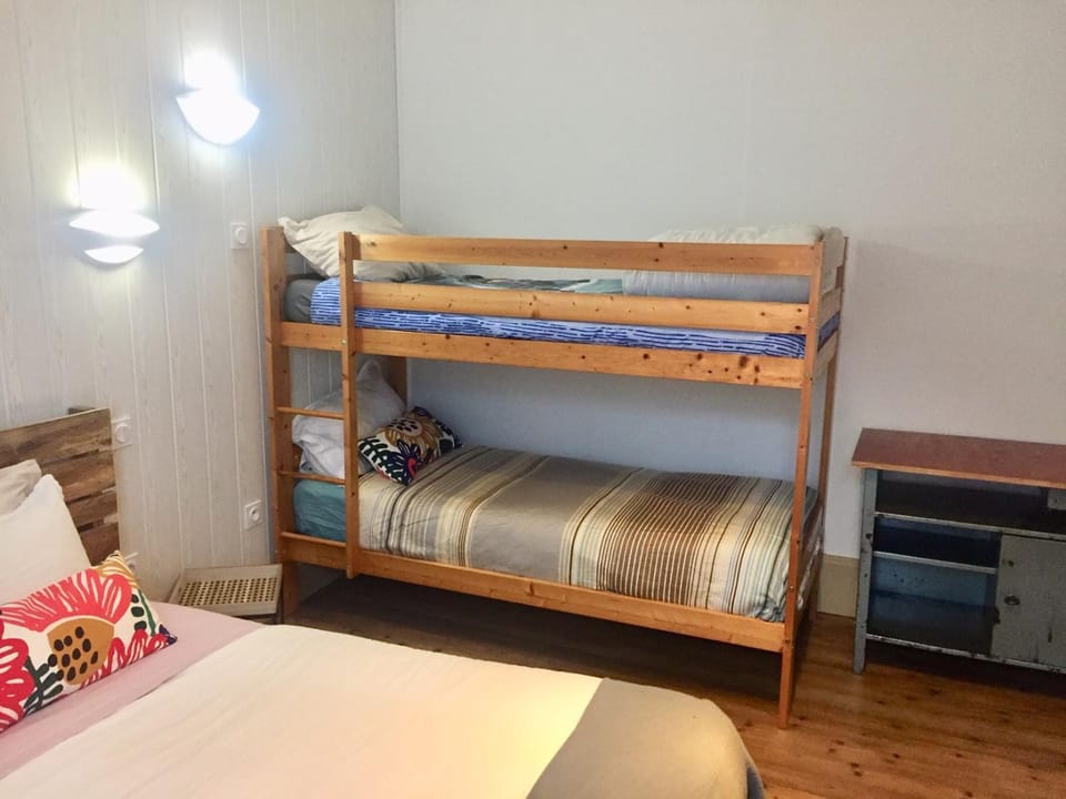 Photo of the whole room, Bedroom, bunk bed