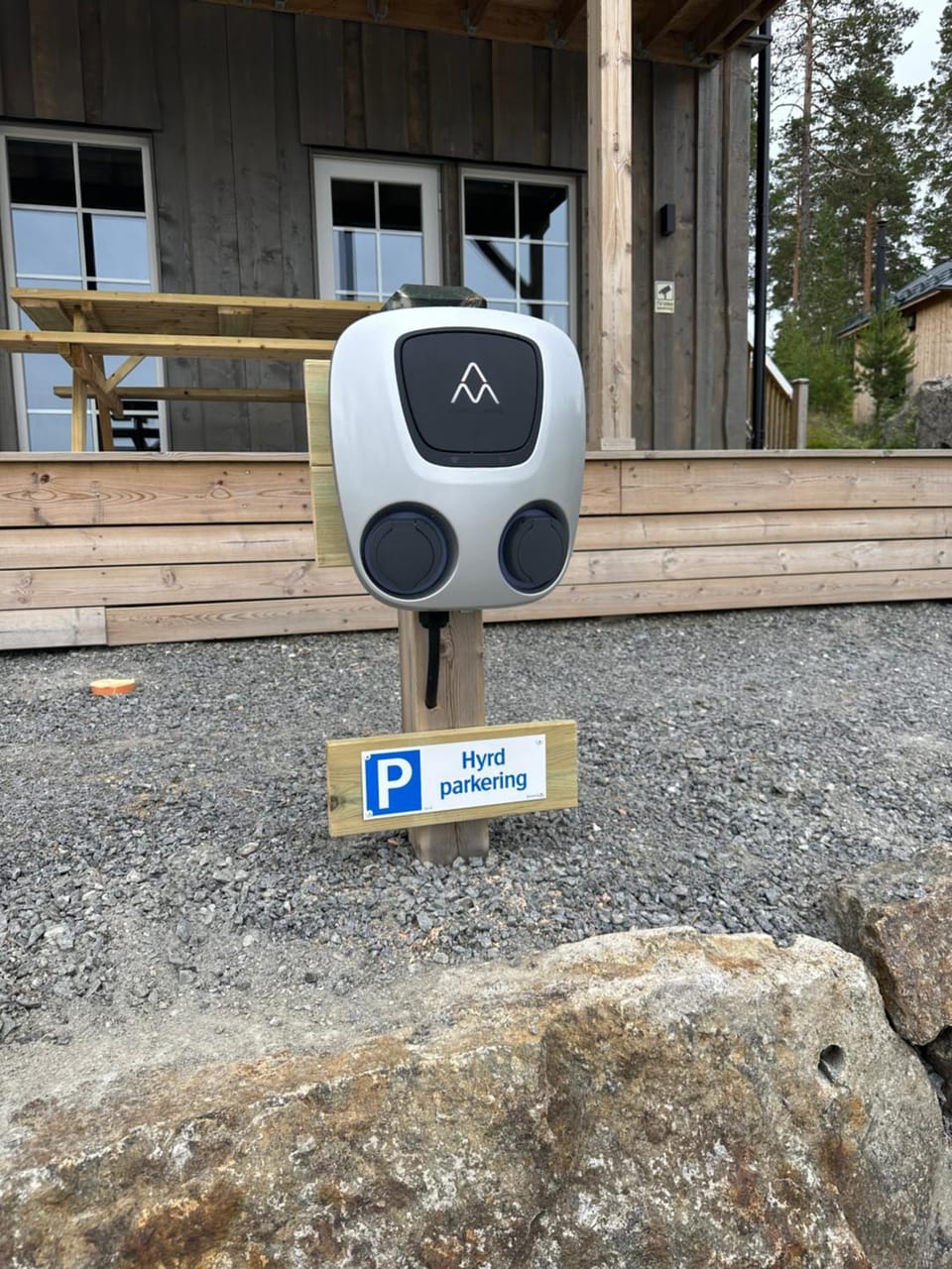 Modern stuga nära skidbacken House in Sweden