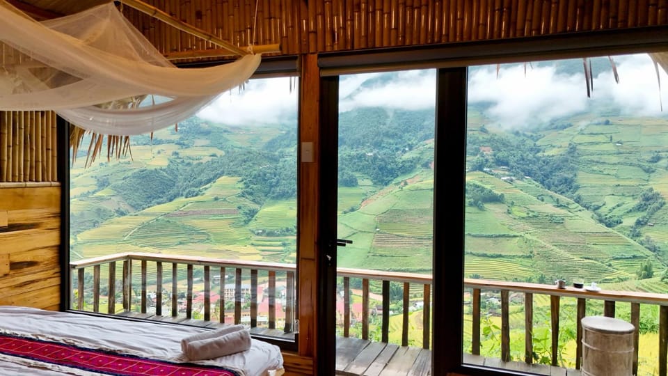 Natural landscape, View (from property/room), Balcony/Terrace, Photo of the whole room, Bedroom, Mountain view