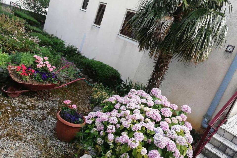 Spacious 2-room apartment with beautiful sea view Apartment in Crikvenica
