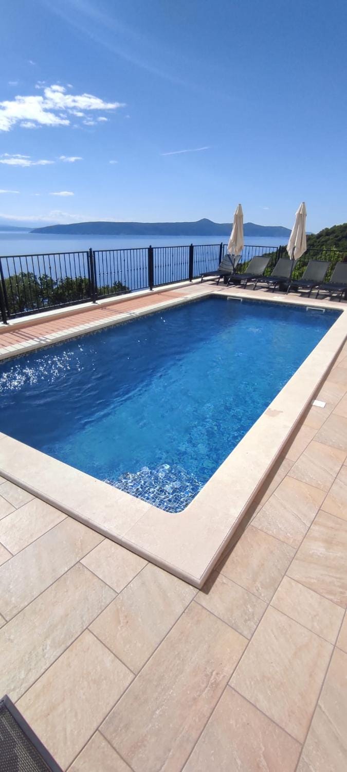 Day, Natural landscape, Pool view, Sea view, Swimming pool, sunbed