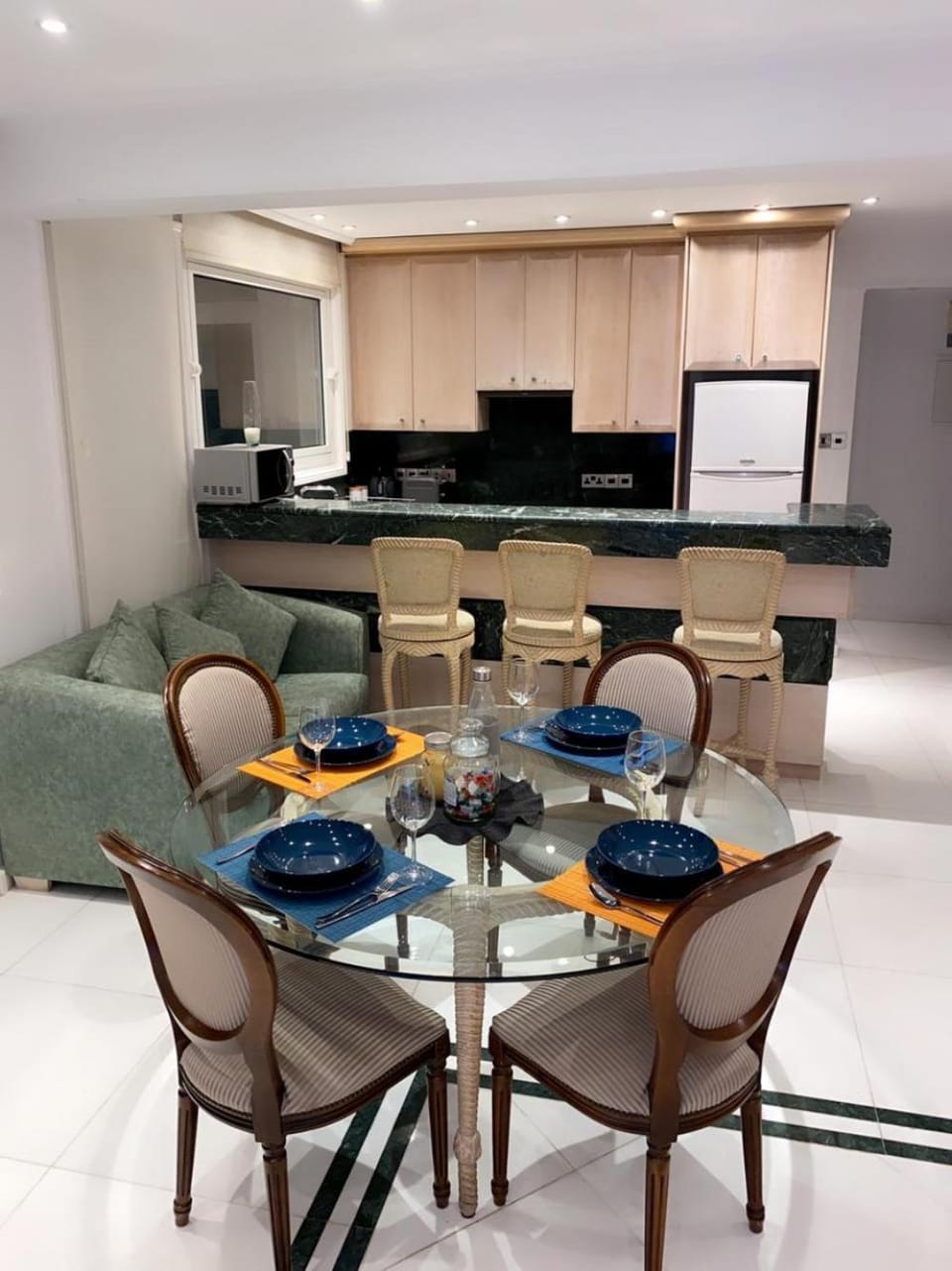 Dining area