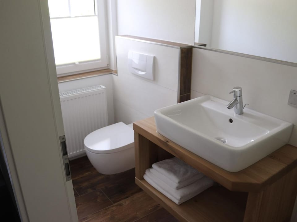 Bathroom, Living room