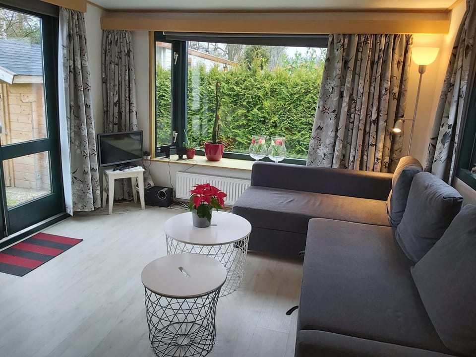 Gezellig familie chalet tot 6 personen op de Veluwe Bungalowpark De Kern Chalet in Putten