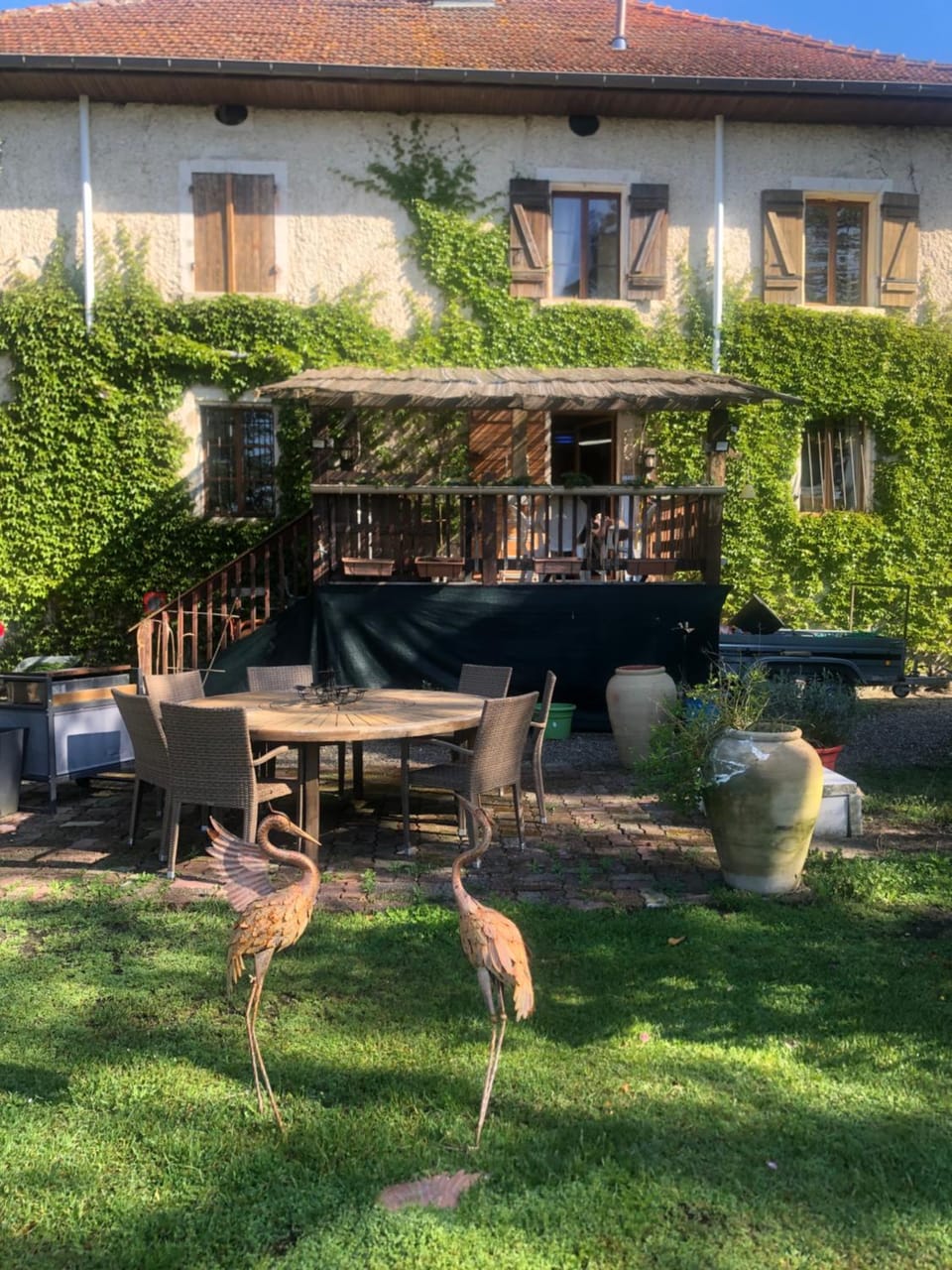 Property building, Garden