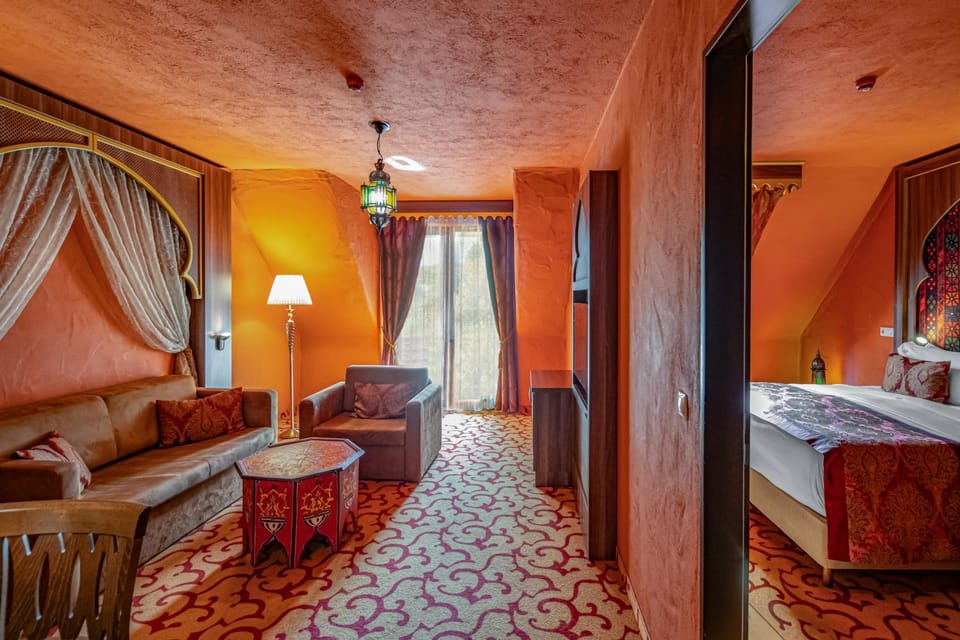 Living room, Bedroom