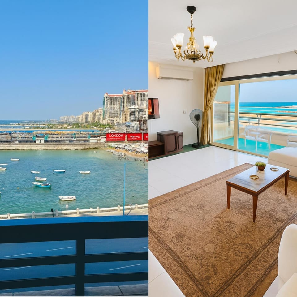 ALEX HOMES - Gleem Cozy Apartments Direct sea view Apartment in Alexandria