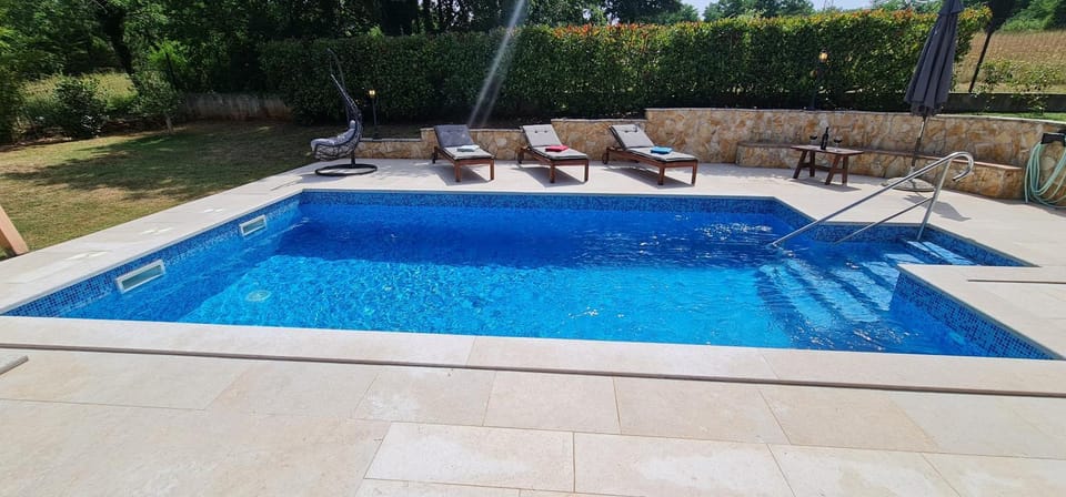 Pool view, Swimming pool, Swimming pool, sunbed