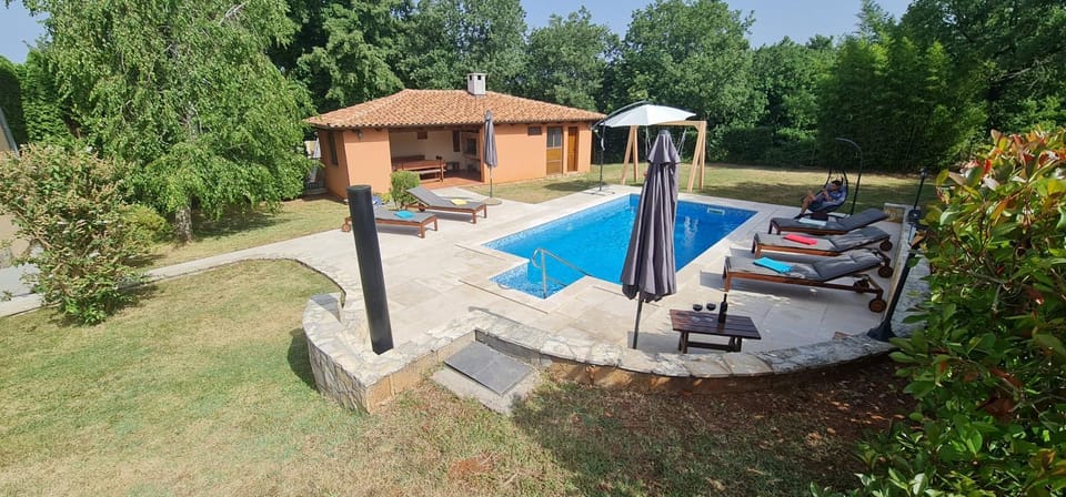 Garden, Garden view, Pool view, Swimming pool, sunbed