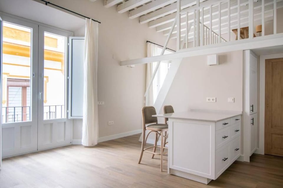 G12 Trendy and Comfy bright loft meters from Bullring and Trianas bridge, Galera street Apartment in Seville
