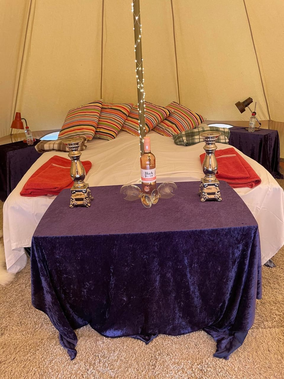 Naturglamping Luxury tent in Skåne County