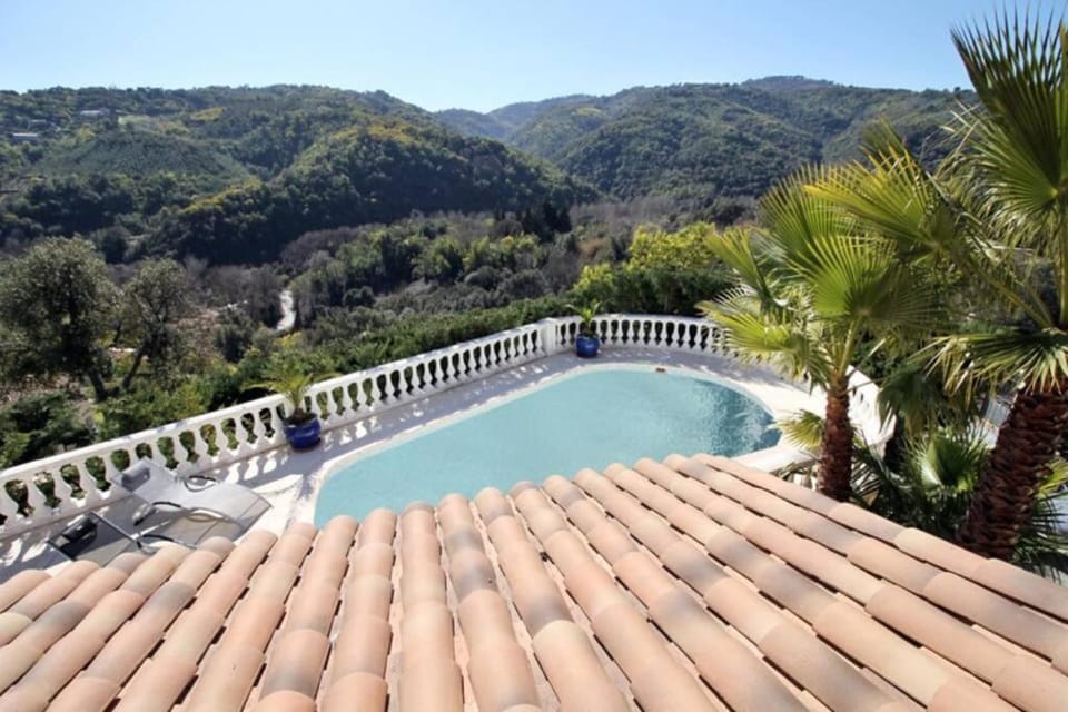 Natural landscape, Mountain view, Pool view, Swimming pool