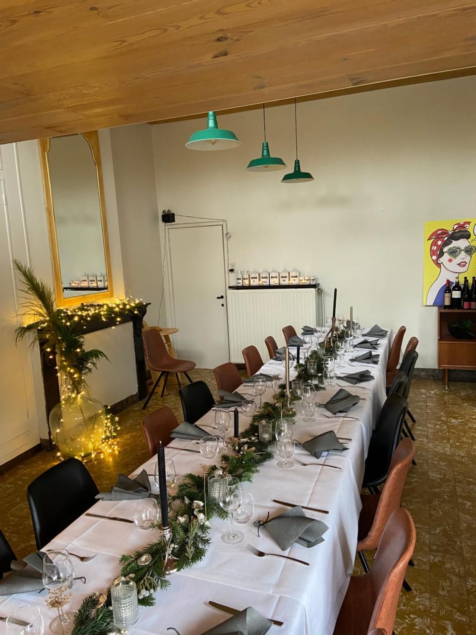 Dining area