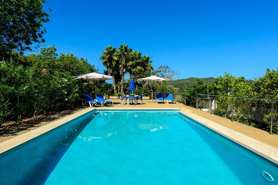 Property building, Living room, Swimming pool