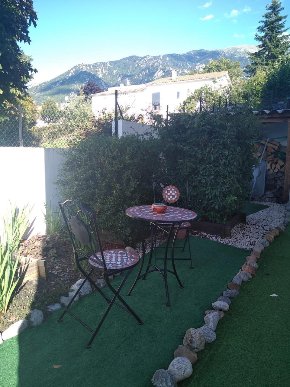 Appart Rez de Jardin Chez Anne Nature lodge in Vernet-les-Bains