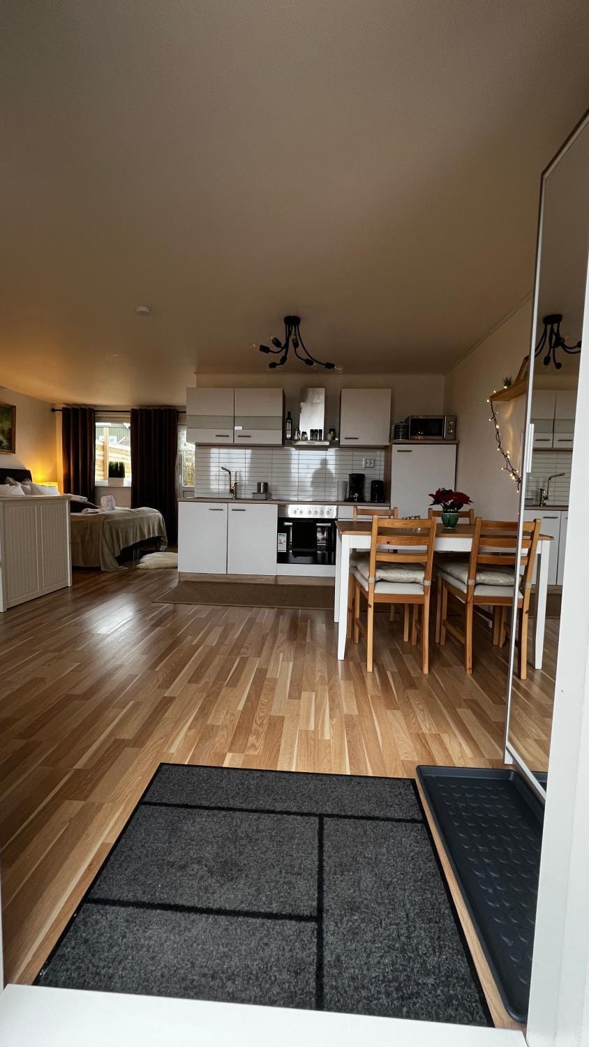 Kitchen or kitchenette, Dining area