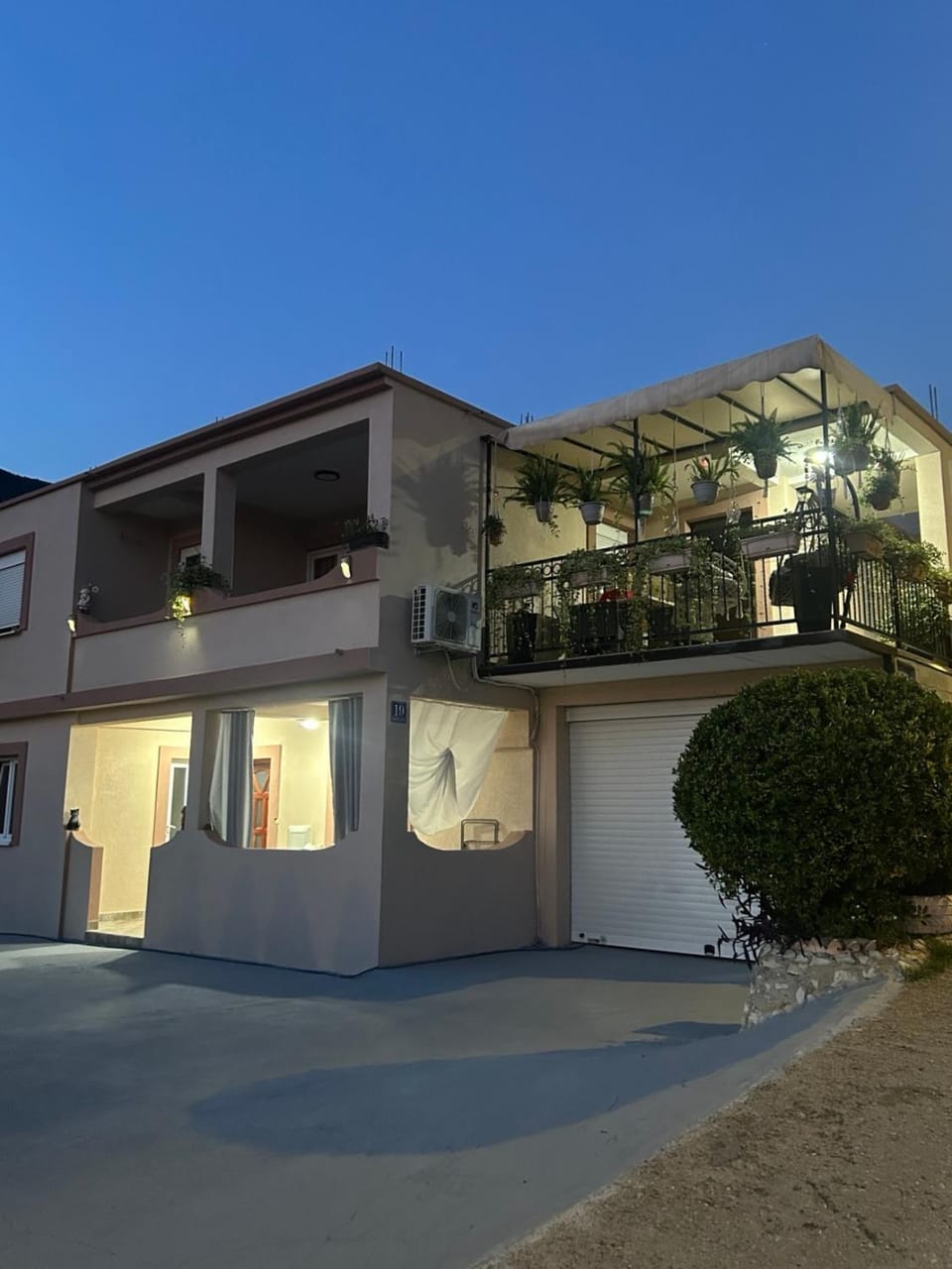 Property building, Night
