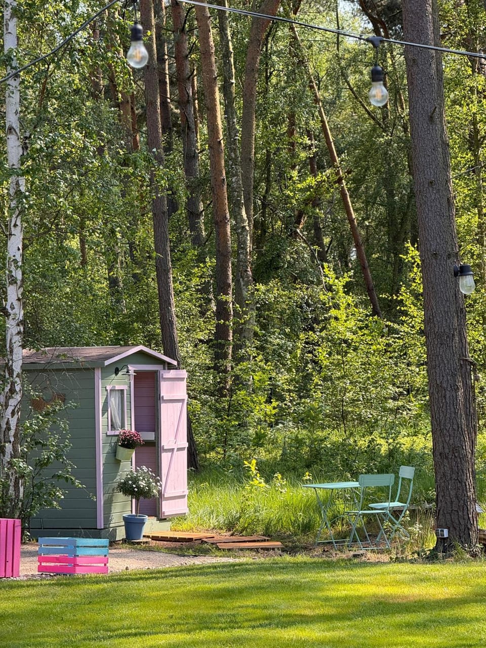 Property building, Garden