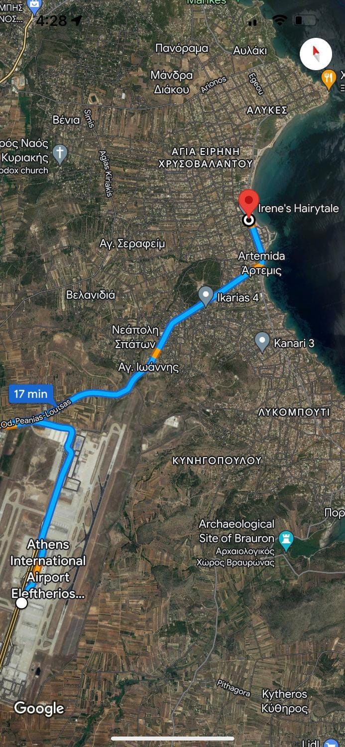 Blue air apartment 1minute from sea, 15 min from the airport ARTEMIS CITY CENTER Apartment in East Attica Regional Unit, Greece