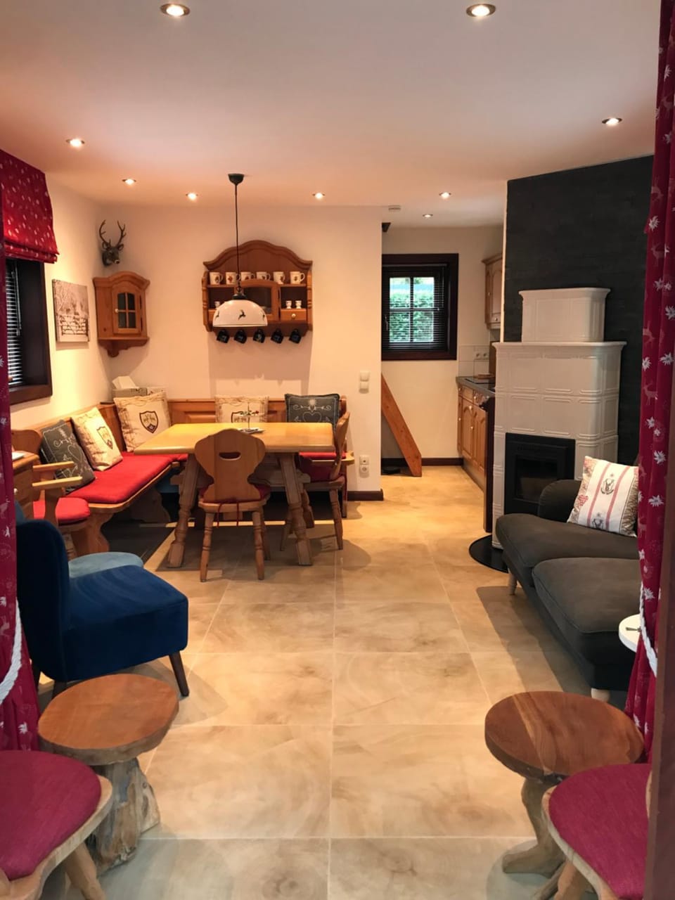 Living room, Seating area, flat iron
